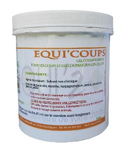Equi'coups gel pour masser les chevaux