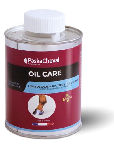 Oil Care pour les soins d'hiver des sabots des chevaux