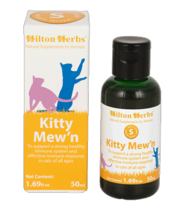 Kitty Mew'n pour renforcer l'immunité du chat