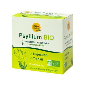 Psyllium Bio en sachets pour une bonne digestion des humains (promo)