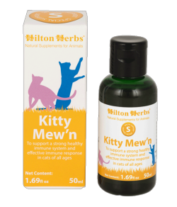 Kitty Mew'n pour renforcer l'immunité du chat (promo)