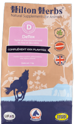 Detox nettoie le foie et les reins des équidés en plantes sèches